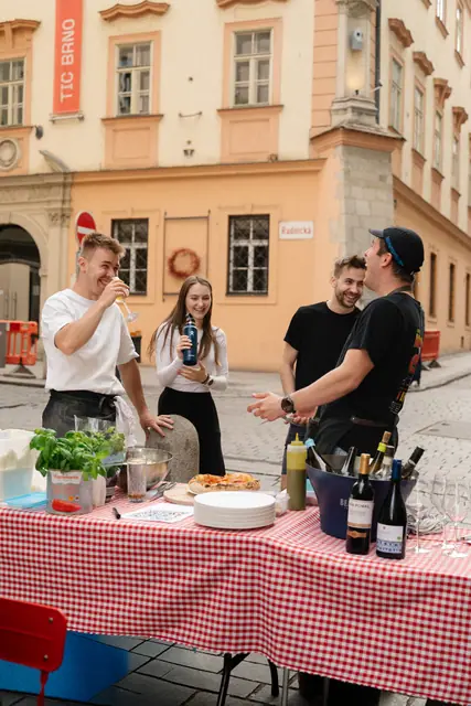 Pop-up DAMO PIZZA v centru Brna — fotka 15 z 24